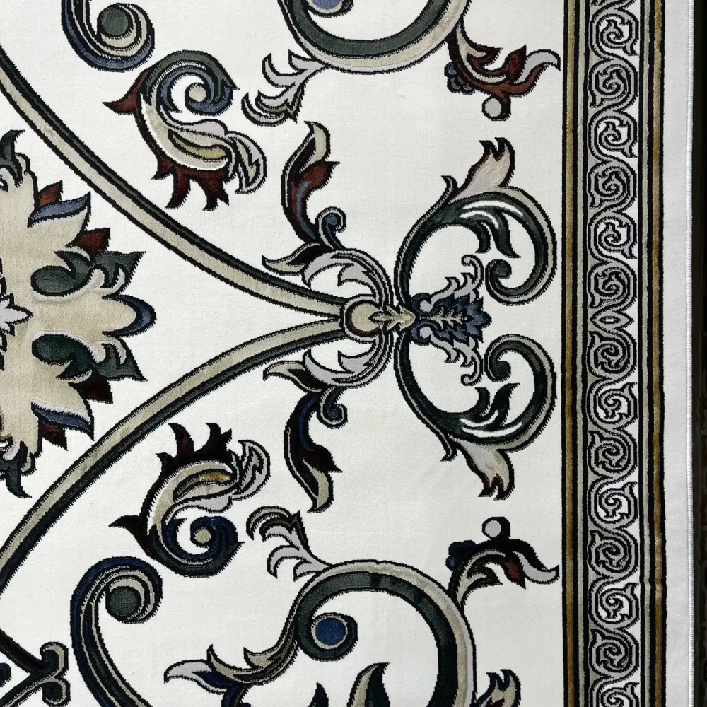 سجاد سفير تركي SRC28A كريم مولتي مقاس 50*80 - سجاد فرنسي شرقي