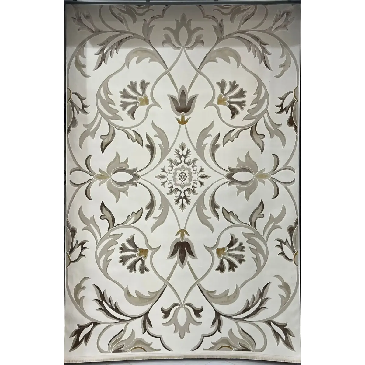 سجاد سفير تركي SRC32C كريم بيج مقاس 250*350 - سجاد فرنسي شرقي