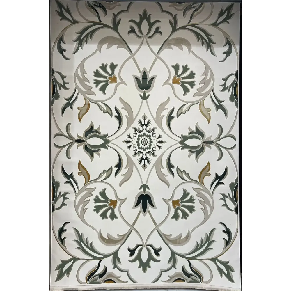 سجاد سفير تركي SRC32C كريم اخضر مقاس 50*80 سجاد سفير تركي SRC32C كريم اخضر مقاس 50*80 - سجاد فرنسي شرقي