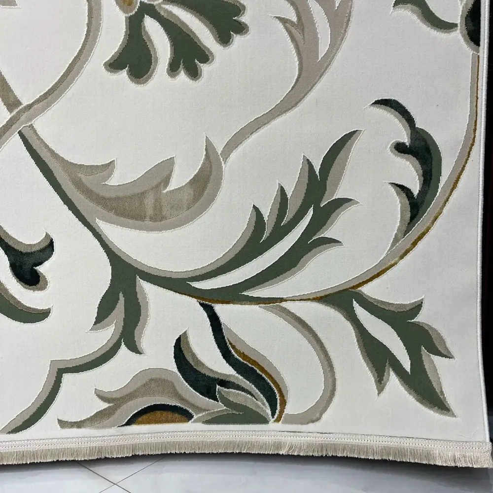 سجاد سفير تركي SRC32C كريم اخضر مقاس 50*80 سجاد سفير تركي SRC32C كريم اخضر مقاس 50*80 - سجاد فرنسي شرقي