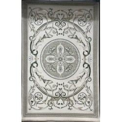 سجاد سفير تركي SRC03A كريم اخضر مقاس 50*80