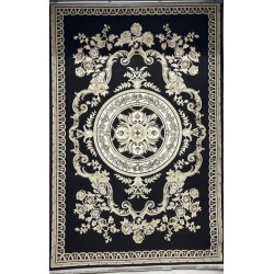 سجاد سفير تركي SRC04A اسود مولتي مقاس 50*80