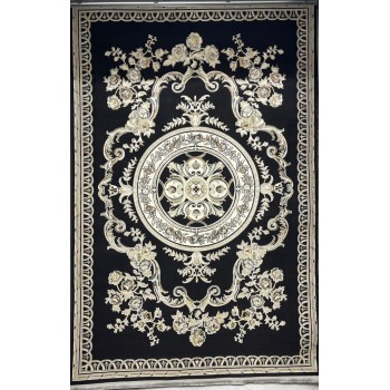 سجاد سفير تركي SRC04A اسود مولتي مقاس 50*80
