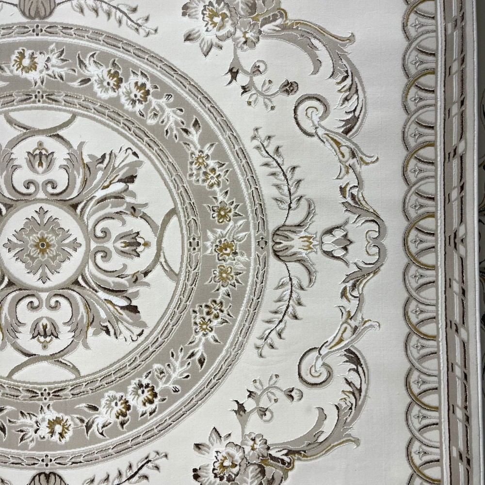 سجاد سفير تركي SRC04A كريم بيج مقاس 80*150