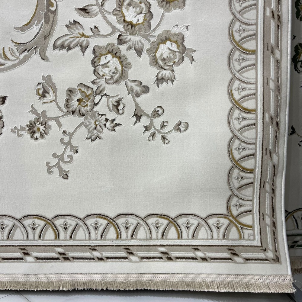 سجاد سفير تركي SRC04A كريم بيج مقاس 80*150