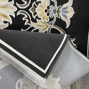 سجاد سفير تركي SRC05A اسود مولتي مقاس 50*80 سجاد سفير تركي SRC05A اسود مولتي مقاس 50*80