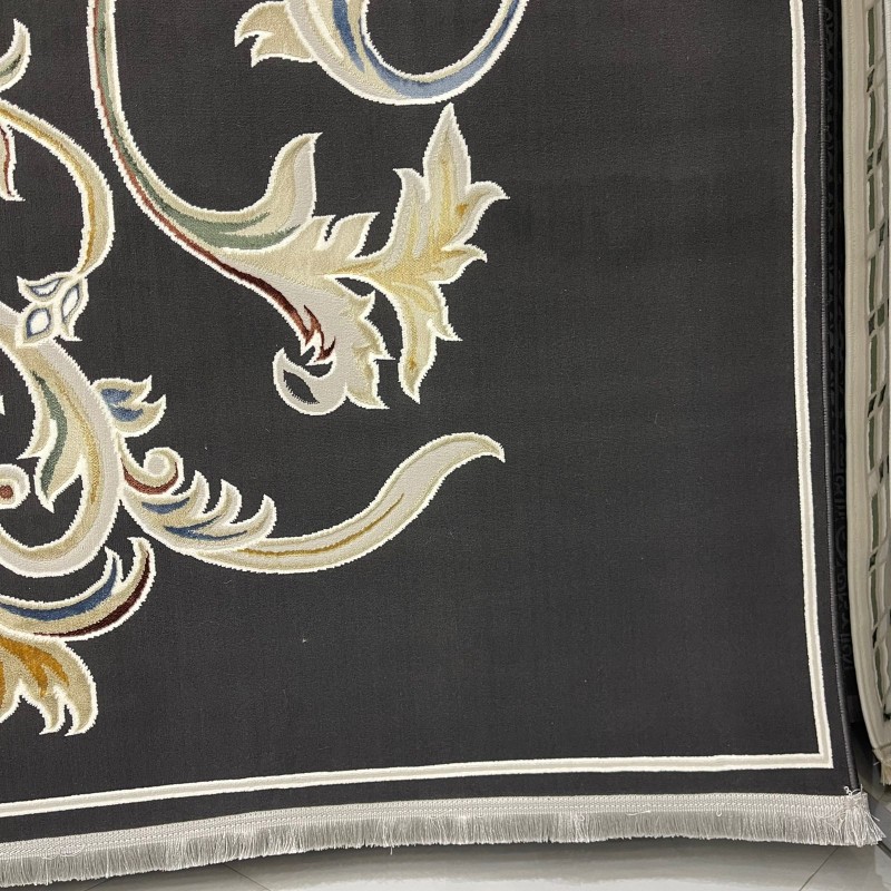 سجاد سفير تركي SRC05A اسود مولتي مقاس  250*350