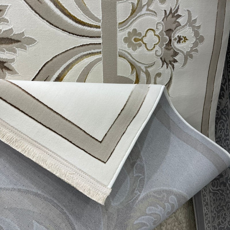 سجاد سفير تركي SRC06A كريم بيج مقاس 250*350