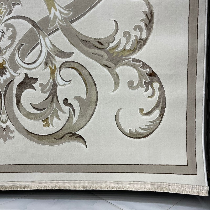 سجاد سفير تركي SRC06A كريم بيج مقاس 250*350