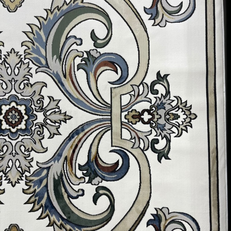 سجاد سفير تركي SRC06A كريم مولتي مقاس 100*300