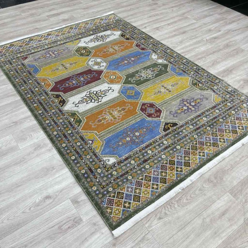 سجاد شرقي تركي 17373Y10 اخضر مقاس 100*300