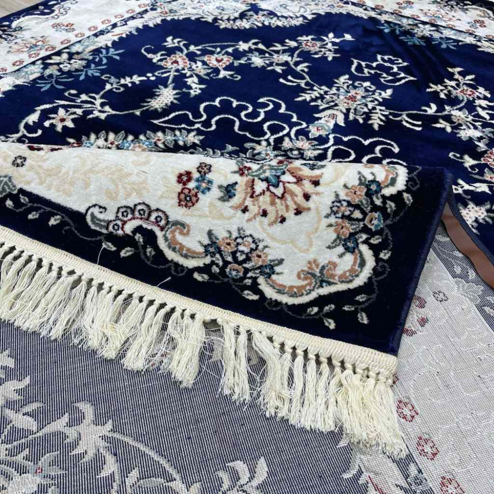 سجاد تركي سوبر اصفهان C709A لون كحلي مقاس 400*500 سجاد تركي سوبر اصفهان C709A لون كحلي مقاس 400*500