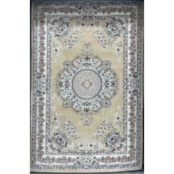 سجاد تركي سوبر مليون 3658D لون بيج مقاس 50*80