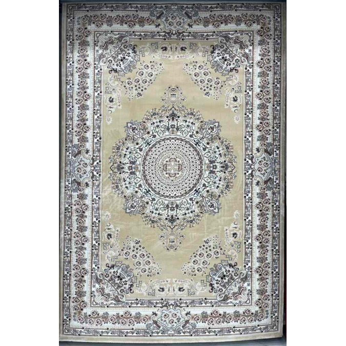 سجاد تركي سوبر مليون 3658D لون بيج مقاس 300*400