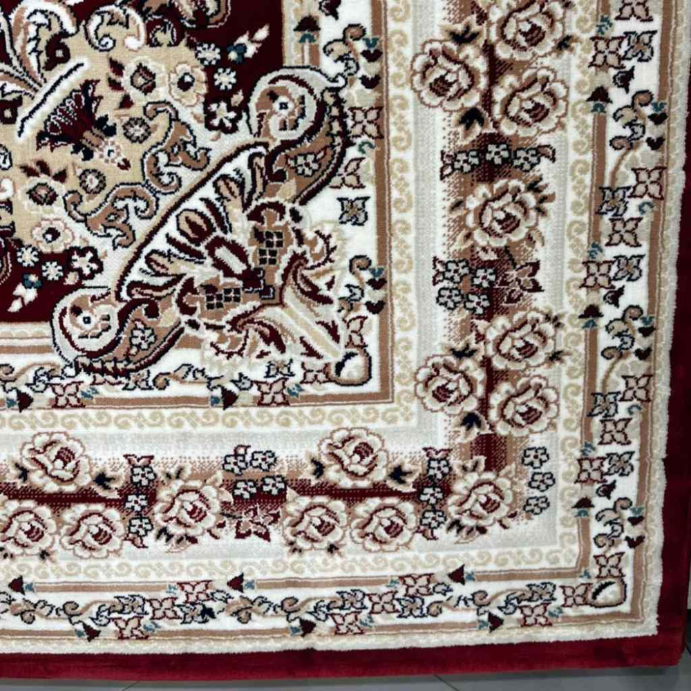 سجاد تركي سوبر مليون 3658D لون عنابي مقاس 400*600 سجاد تركي سوبر مليون 3658D لون عنابي مقاس 400*600