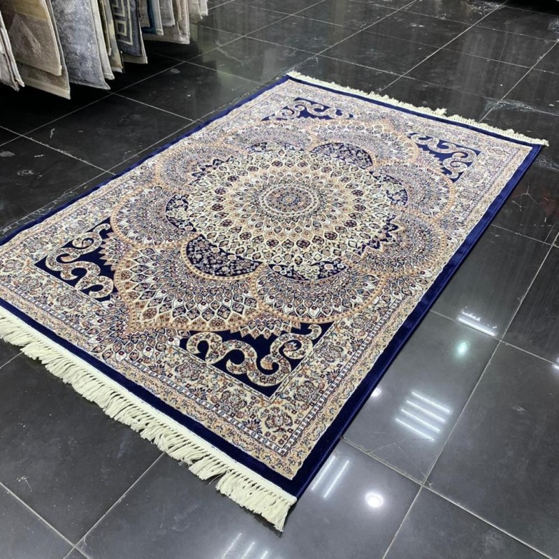 سجاد تركي اصفهان كحلي سجاد تركي اصفهان كحلي