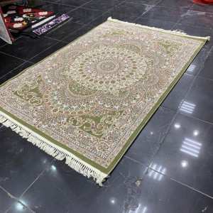 سجاد تركي اصفهان اخضر سجاد تركي اصفهان اخضر