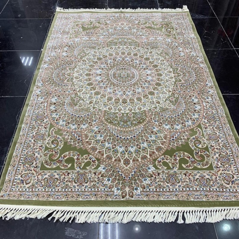 سجاد تركي اصفهان اخضر