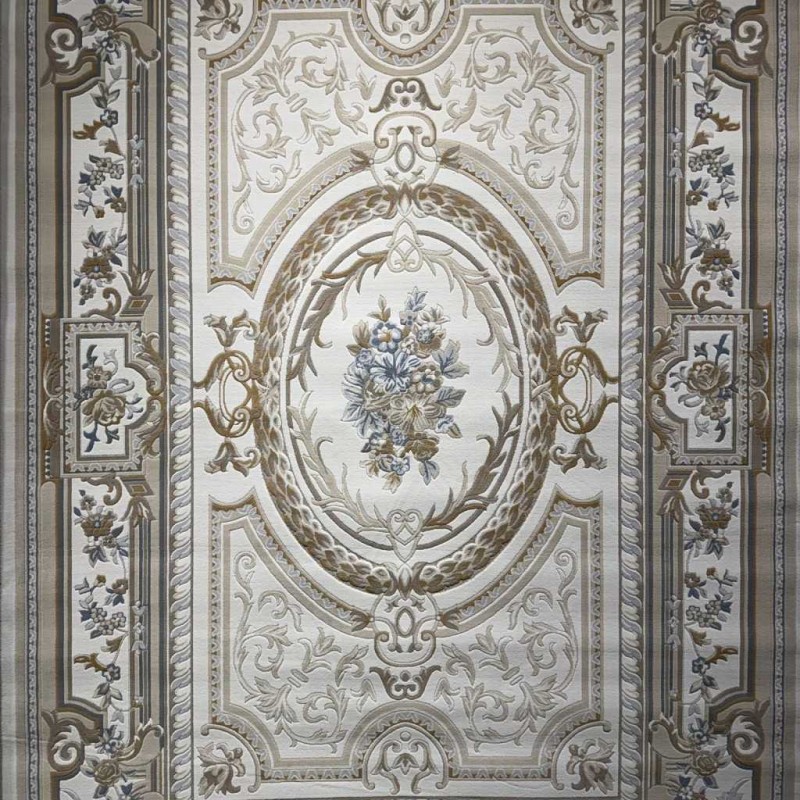 سجاد تركي اندلس J687AF كريم بني مقاس 50*80