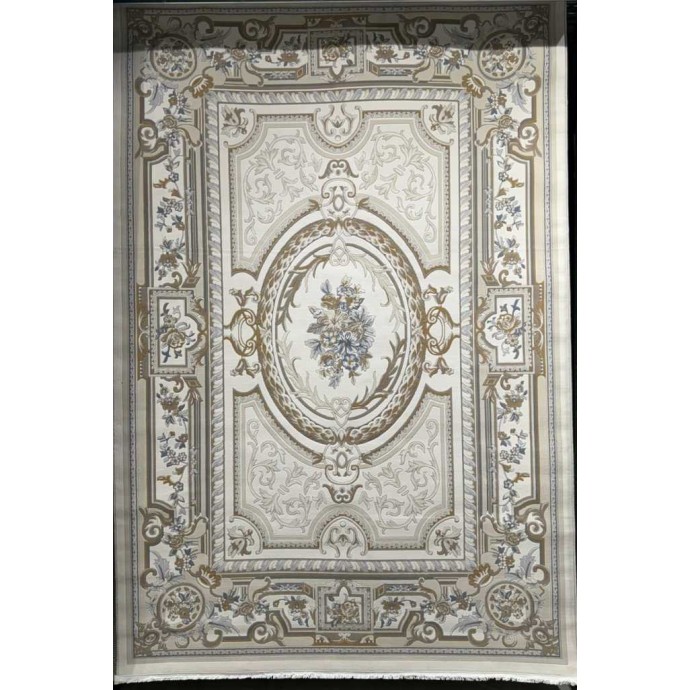 سجاد تركي اندلس J687AF كريم رصاصي مقاس 200*300