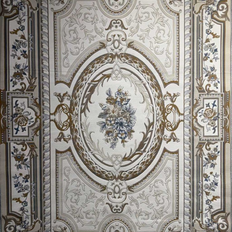 سجاد تركي اندلس J687AF كريم رصاصي مقاس 250*350