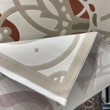 سجاد تركي اندلس J341CC كريم تيرا مقاس 400*500
