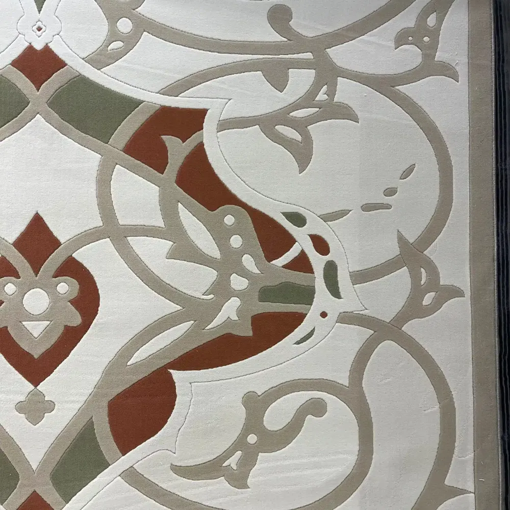 سجاد تركي اندلس J341CC كريم تيرا مقاس 400*500