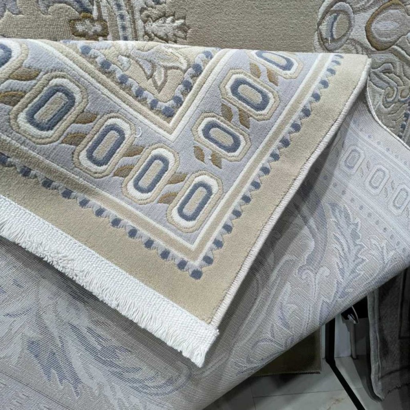 سجاد تركي اندلس J603AG بيج مقاس 150*150
