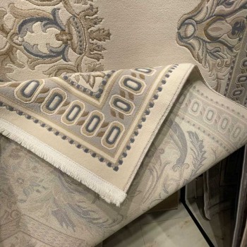 سجاد تركي اندلس J603AG كريم بيج مقاس 200*200