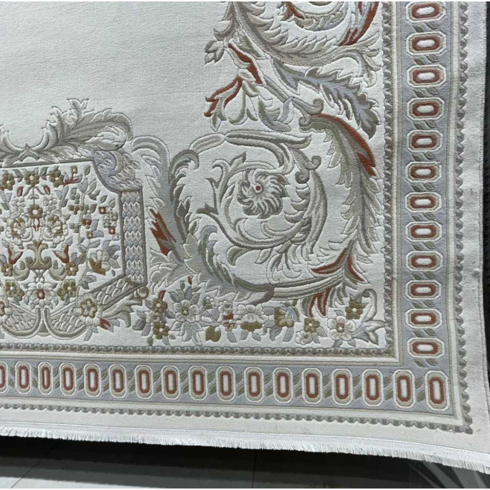 سجاد تركي اندلس J603AG كريم تيرا مقاس 50*80