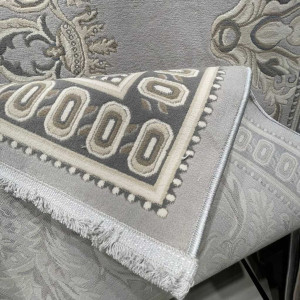 سجاد تركي اندلس J603AG رصاصي مقاس 50*80 سجاد تركي اندلس J603AG رصاصي مقاس 50*80