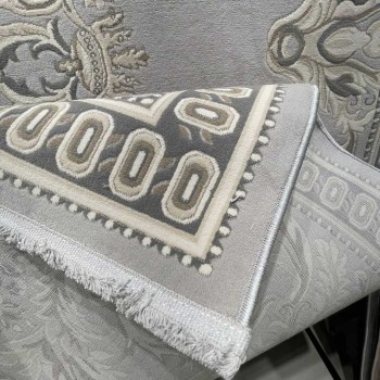 سجاد تركي اندلس J603AG رصاصي مقاس 50*80