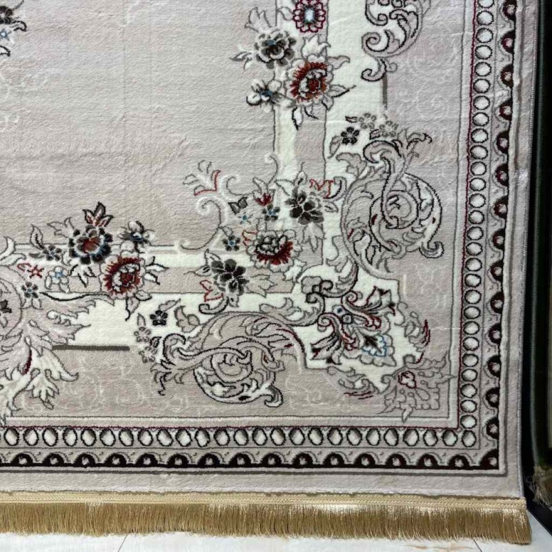 سجاد تركي حرير N232A بيج مقاس 400*500