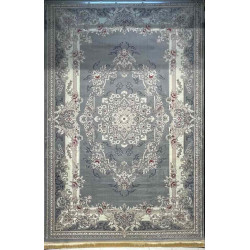 سجاد تركي حرير N232A رصاصي مقاس 50*80