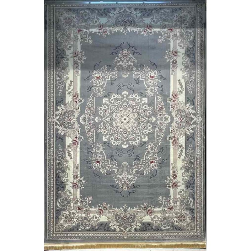 سجاد تركي حرير N232A رصاصي مقاس 50*80