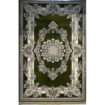 سجاد تركي حرير N232A اخضر مقاس 100*200