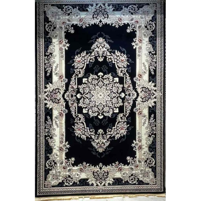 سجاد تركي حرير N232A كحلي مقاس 200*300