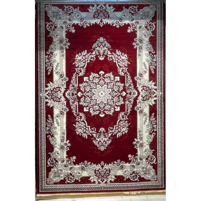 سجاد تركي حرير N232A احمر مقاس 80*150
