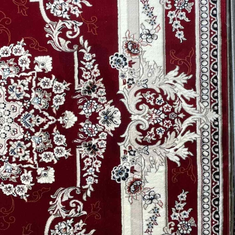 سجاد تركي حرير N232A احمر مقاس 50*80