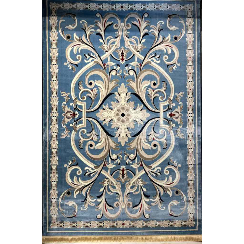 سجاد تركي حرير EH94A سماوي مقاس 300*400