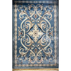 سجاد تركي حرير EH94A سماوي مقاس 300*400