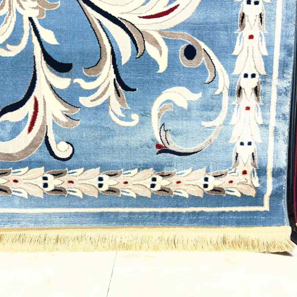 سجاد تركي حرير EH94A سماوي مقاس 300*400