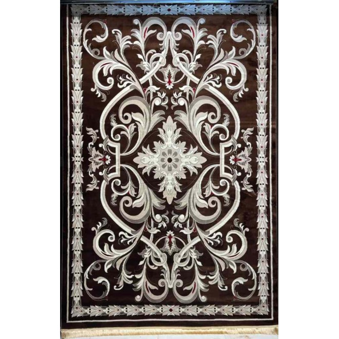 سجاد تركي حرير EH94A بني مقاس 50*80