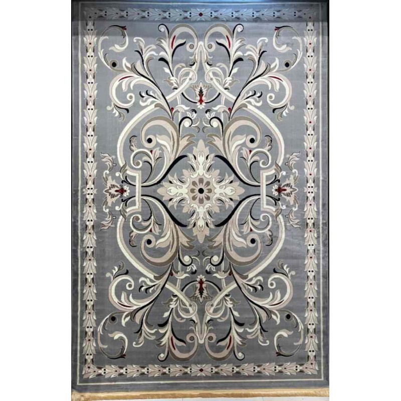 سجاد تركي حرير EH94A رصاصي مقاس 300*400