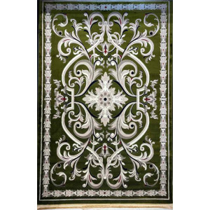 سجاد تركي حرير EH94A اخضر مقاس 400*600