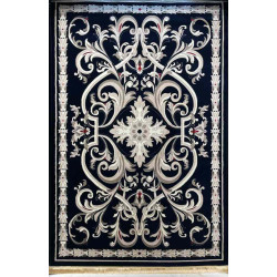 سجاد تركي حرير EH94A كحلي مقاس 50*80