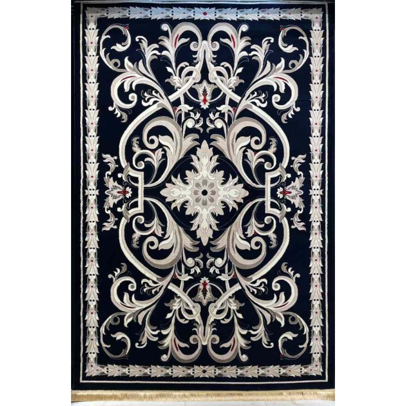 سجاد تركي حرير EH94A كحلي مقاس 200*300