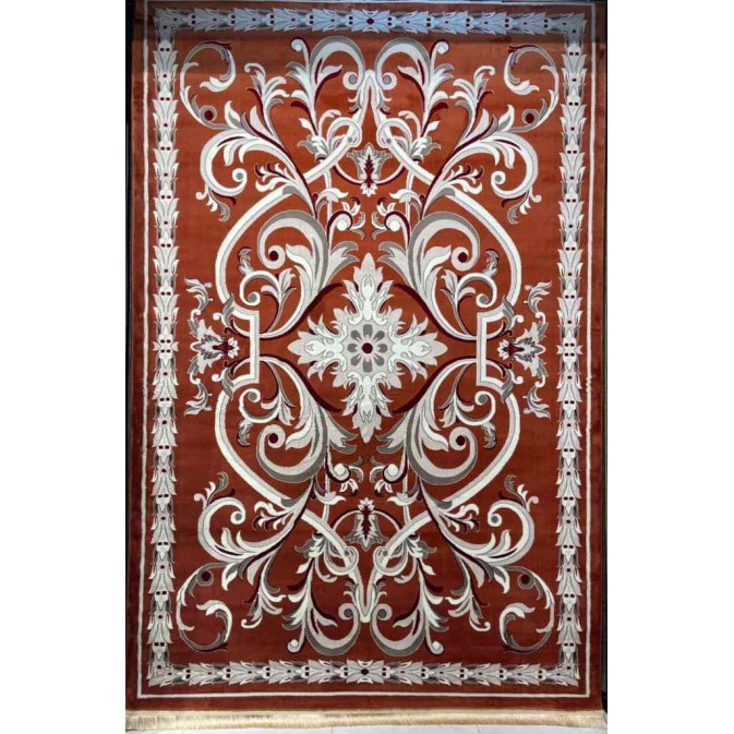 سجاد تركي حرير EH94A اورنج مقاس 300*400