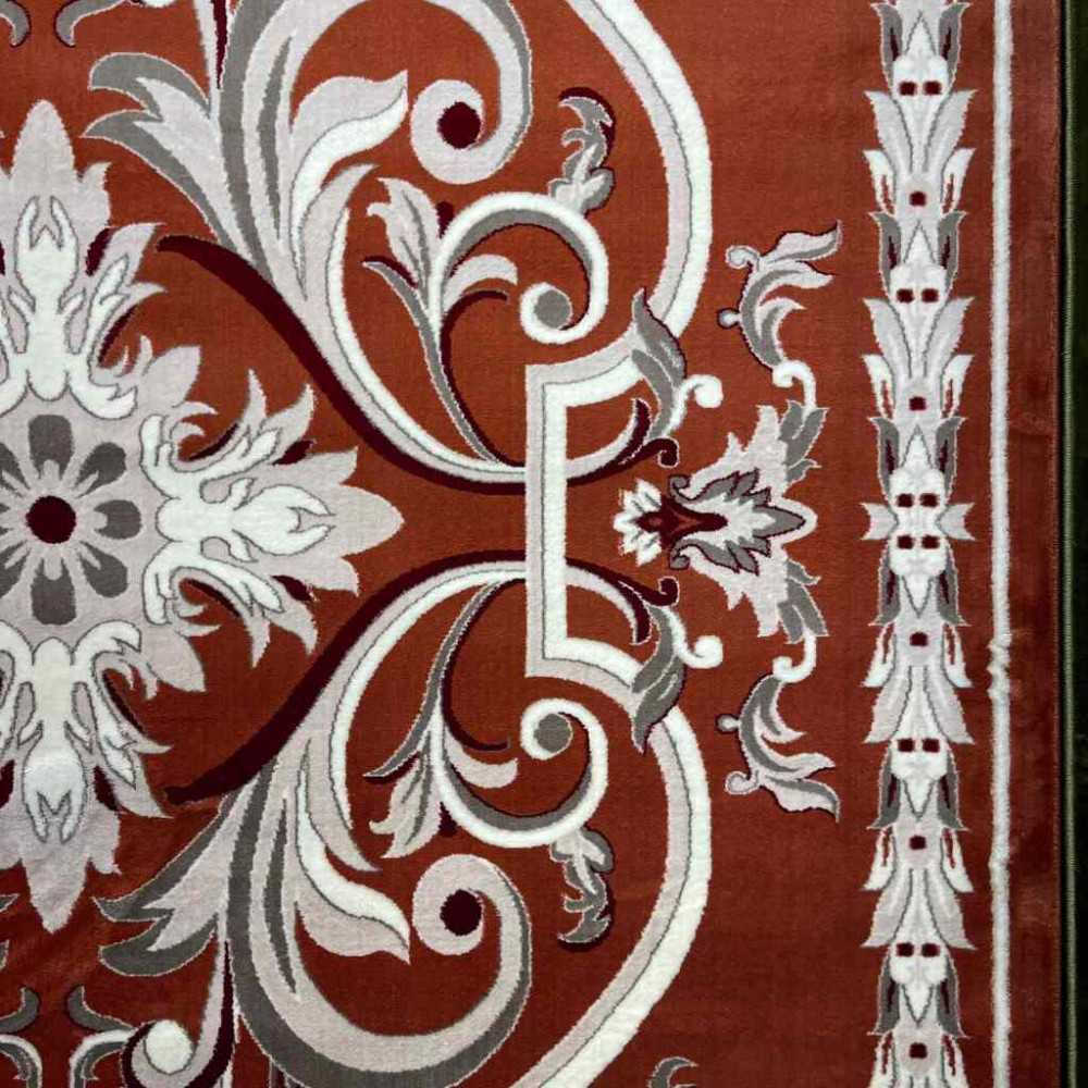 سجاد تركي حرير EH94A اورنج مقاس 400*600