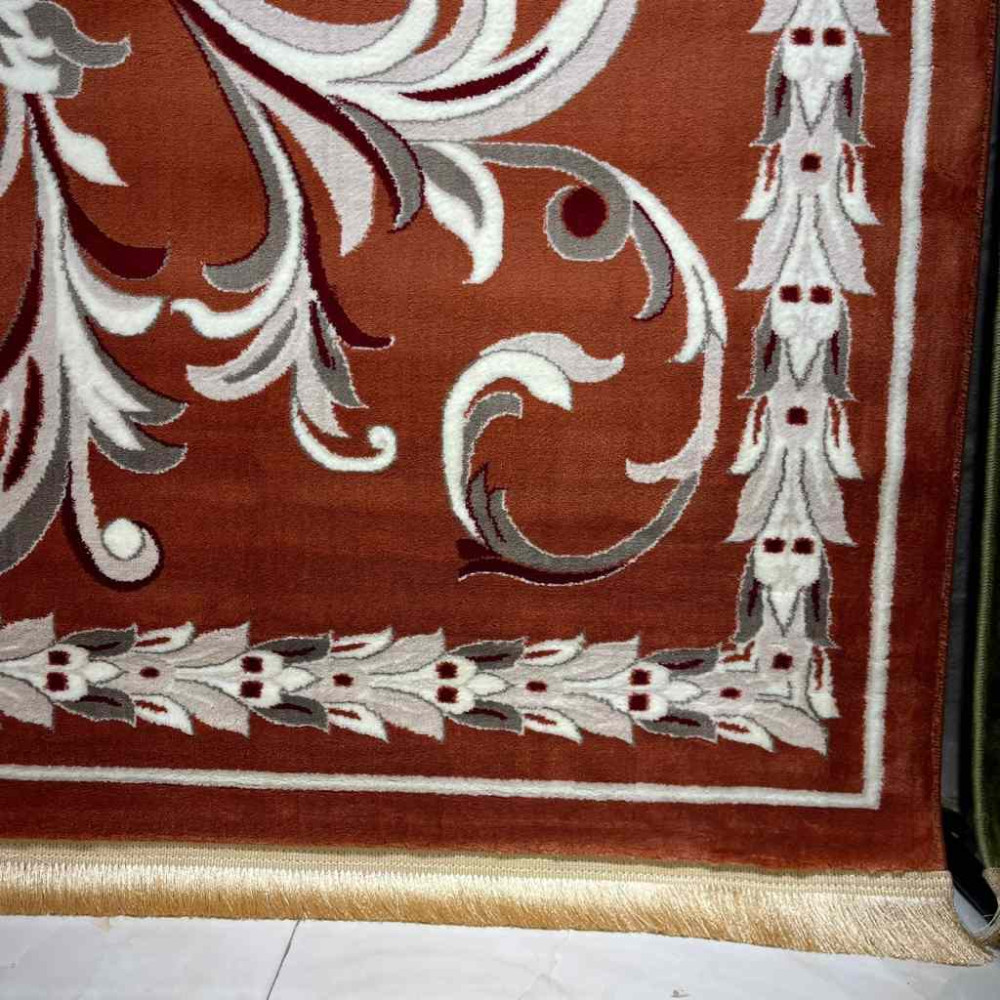 سجاد تركي حرير EH94A اورنج مقاس 400*600